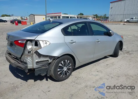 2015 Kia Forte Lx из США, поврежденный, VIN KNAFK4A6XF5297981